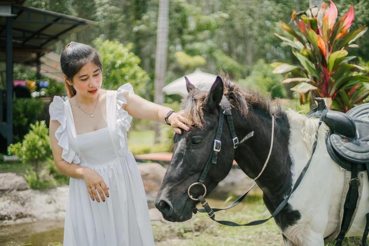 ไร่นาบัวหลวง คาเฟ่ & ฟาร์มสเตย์ Raina Bualuang Cafe & Farm Stay Ban Na No エクステリア 写真